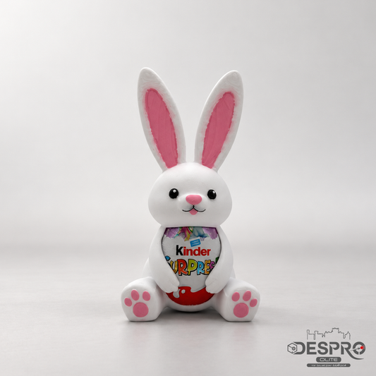 Conejo de Pascua para huevo Kinder — ambientación | Despro