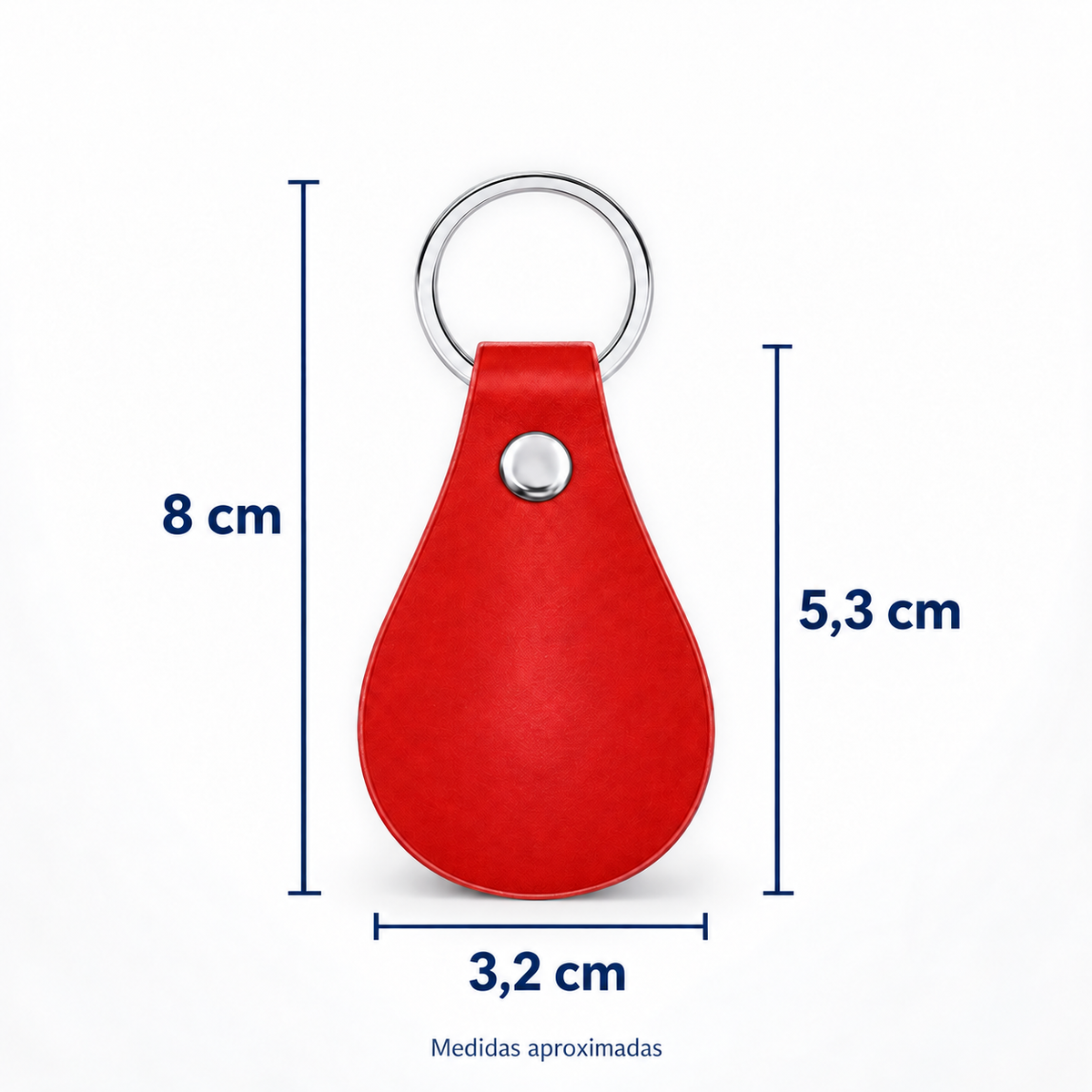 Llavero personalizado de cuero sintético PU — imagen del producto | Despro