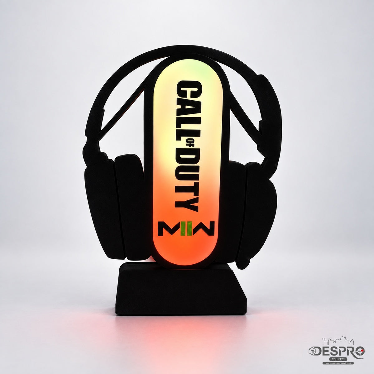 Placa frontal para soporte LED — Call of Duty — Despro