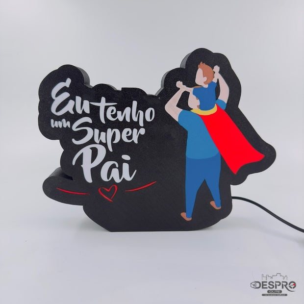 Lámpara LED Día del Padre — Super Pai — Despro