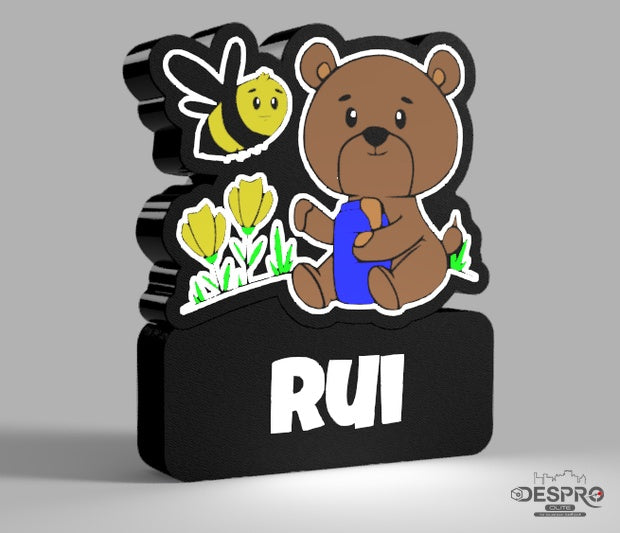 Lámpara LED Oso y abeja — Despro