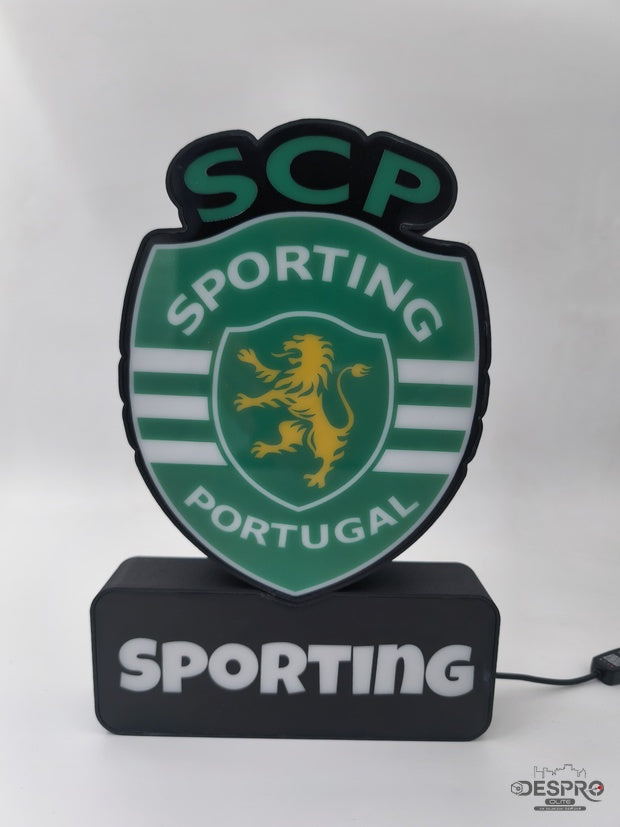 Lámpara LED Sporting CP — versión acrílica — Despro