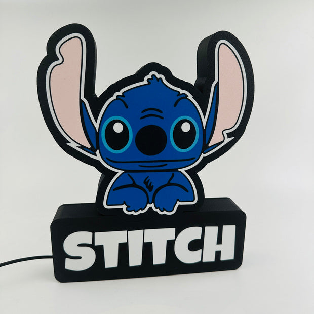 Lámpara LED Stitch con nombre — imagen del producto | Despro