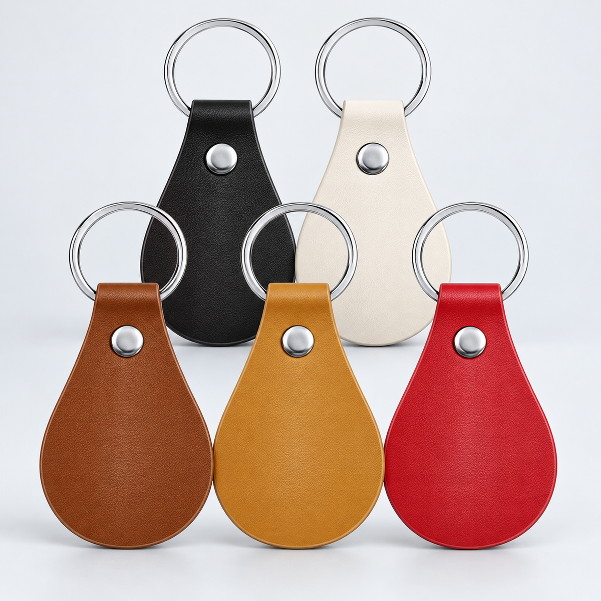 Llavero personalizado de cuero sintético PU — colores disponibles | Despro