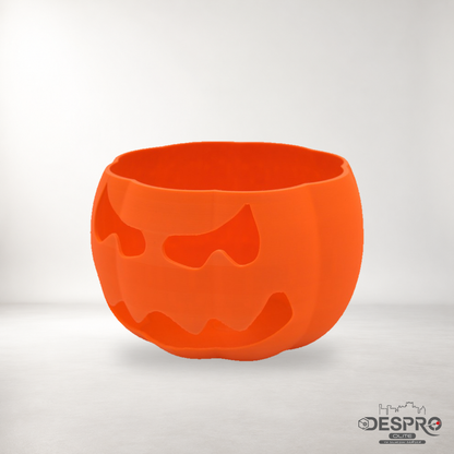 Cuenco calabaza de Halloween impreso en 3D — vista de estudio | Despro