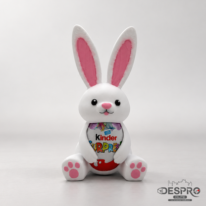 Conejo de Pascua para huevo Kinder — primer plano | Despro