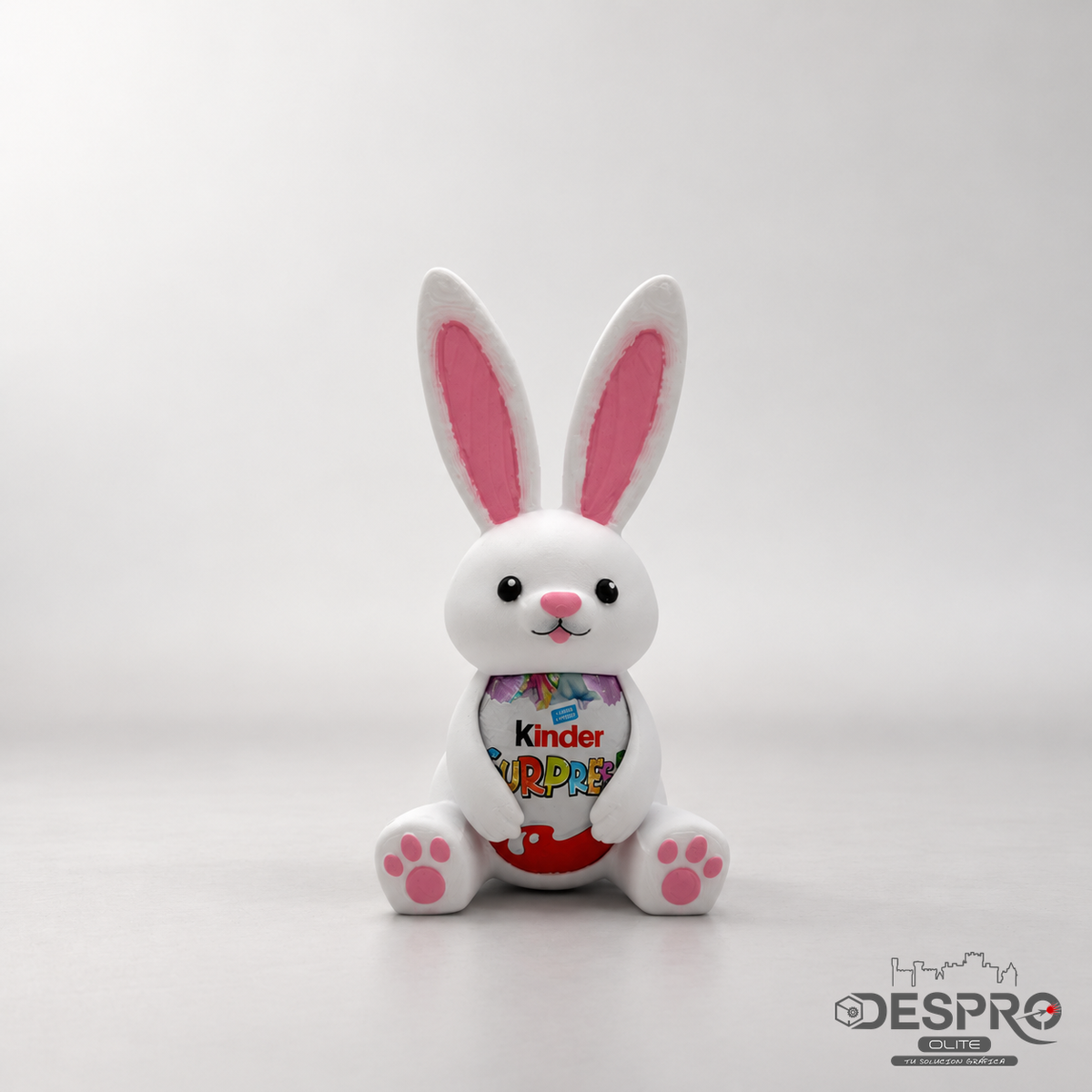 Conejo de Pascua para huevo Kinder — vista general | Despro