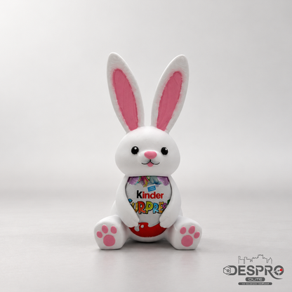 Conejo de Pascua para huevo Kinder — ambientación | Despro