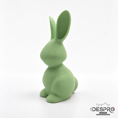 Conejo minimalista de Pascua — vista lateral | Despro