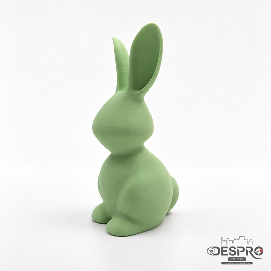Conejo minimalista de Pascua — vista lateral | Despro