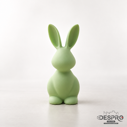 Conejo minimalista de Pascua — vista frontal | Despro