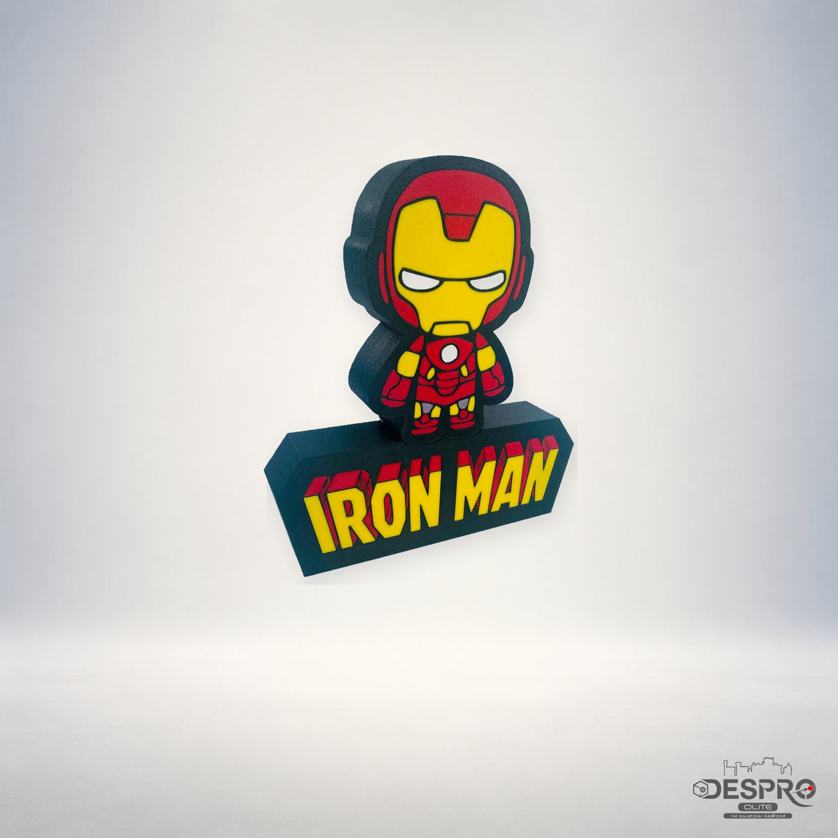 Lámpara LED Iron Man con nombre — Despro