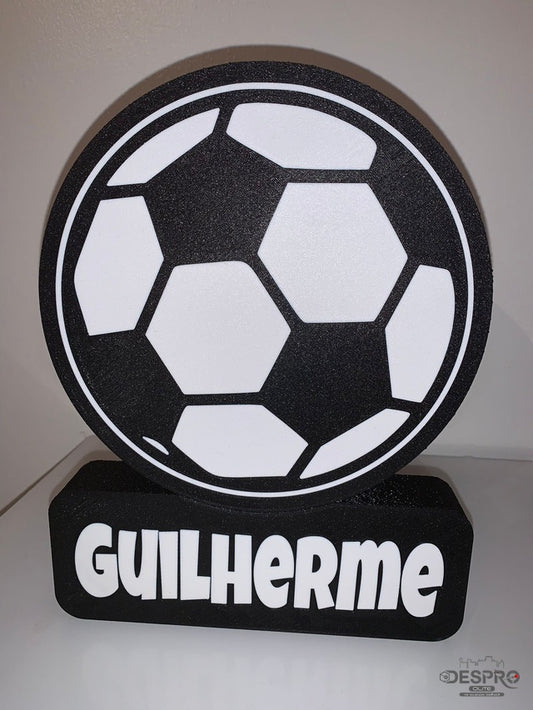 Lámpara LED Balón de fútbol con nombre — Despro