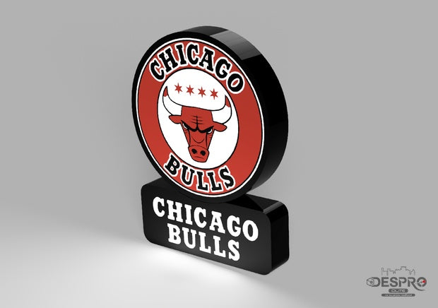 Lámpara LED Los Chicago Bulls — Despro