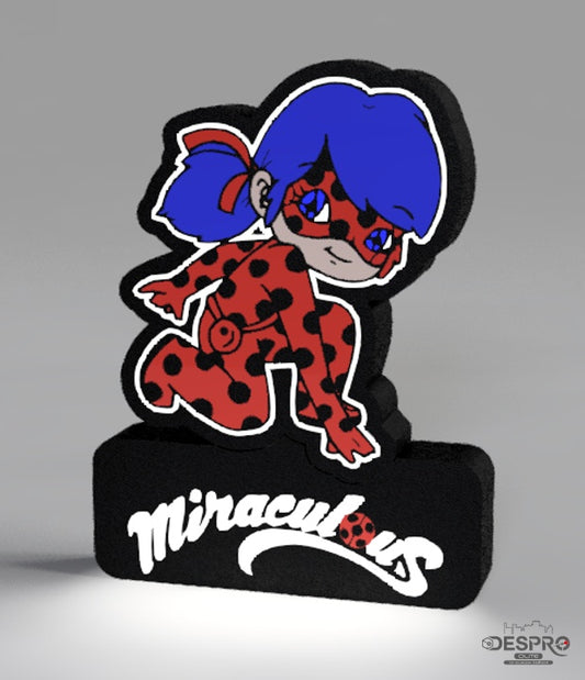 Lámpara LED Ladybug de Miraculous — Despro