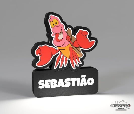 Lámpara LED Sebastián de La Sirenita — Despro