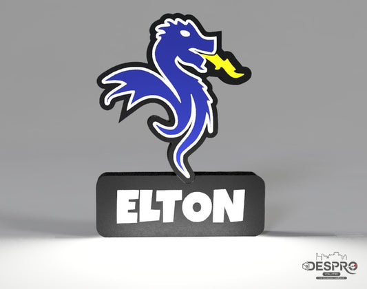 Lámpara LED Dragón del FC Porto — Despro