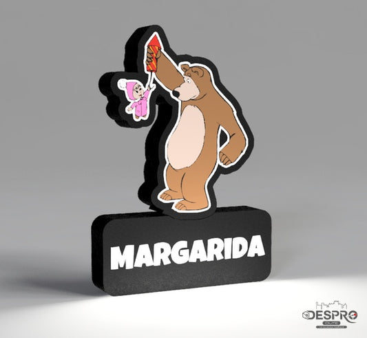 Lámpara LED Masha y el Oso — Despro