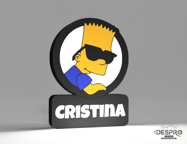 Lámpara LED Bart Simpson Cool — Despro