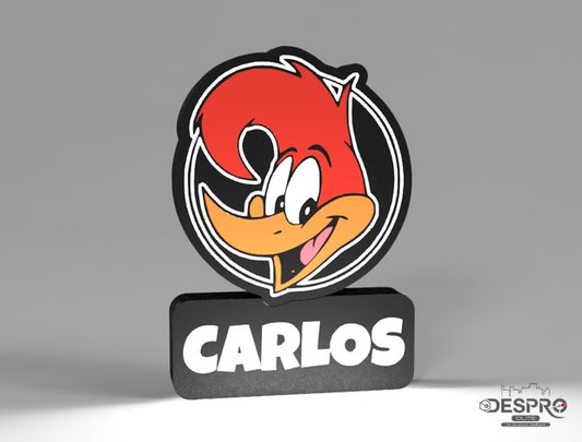 Lámpara LED Pájaro Loco — Despro
