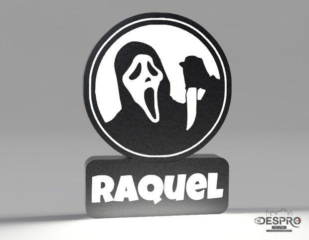 Lámpara LED Ghostface — círculo — Despro