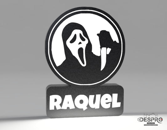 Lámpara LED Ghostface — círculo — Despro