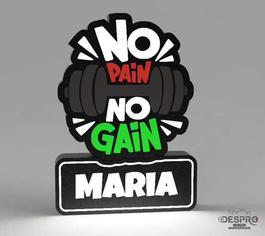 Lámpara LED No Pain No Gain — Despro
