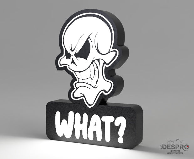 Lámpara LED Calavera What?! — Despro