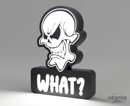 Lámpara LED Calavera What?! — Despro