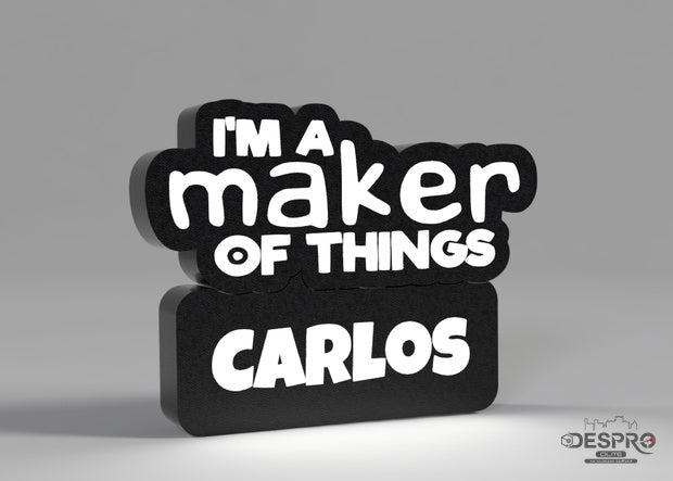 Lámpara LED I’m a Maker of Things — Despro