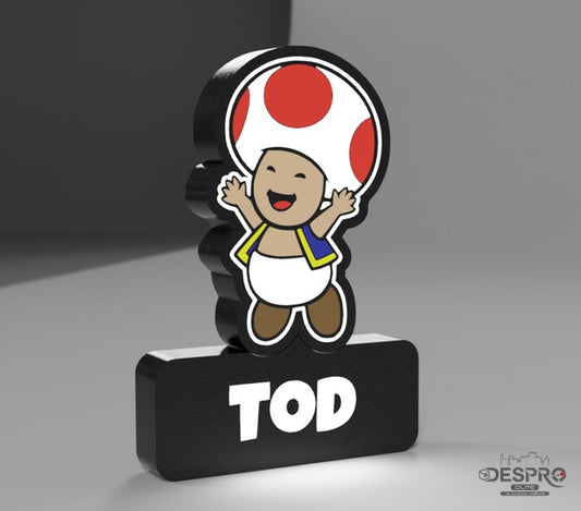 Lámpara LED Toad de Super Mario — Despro