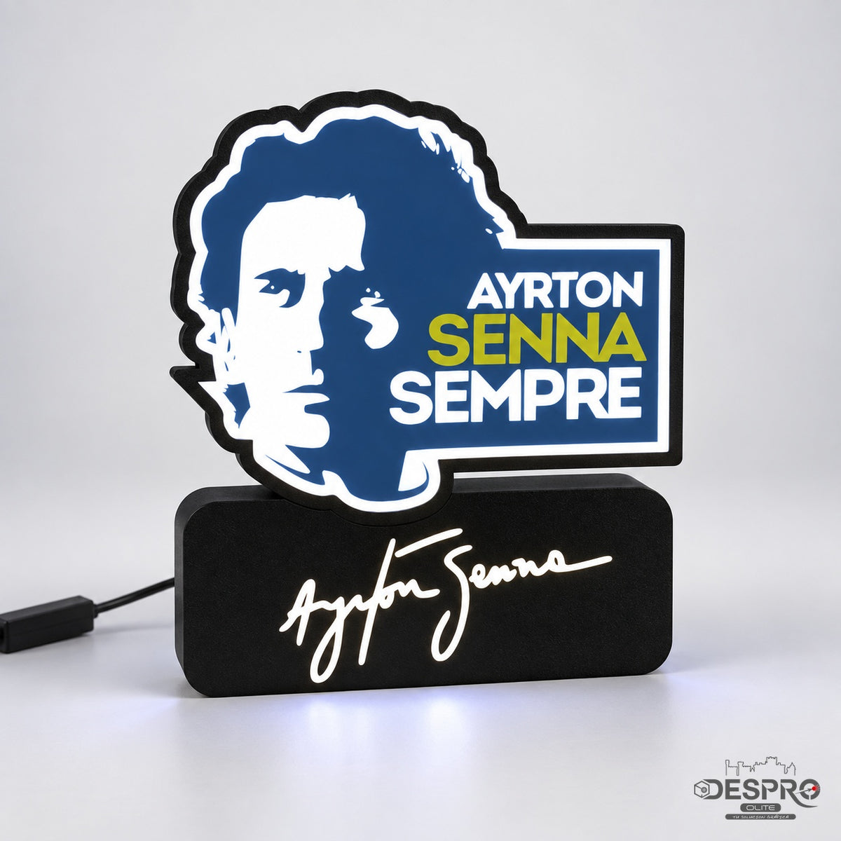 Lámpara LED Ayrton Senna Sempre — Despro