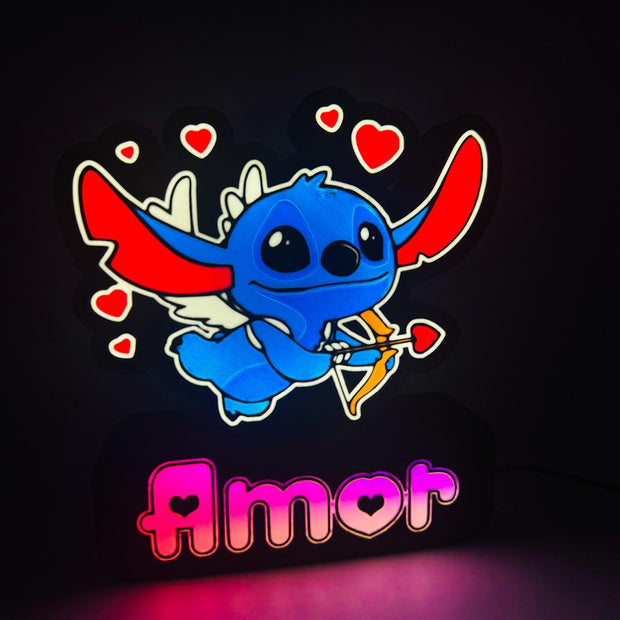 Lámpara LED Stitch Amor — imagen del producto | Despro